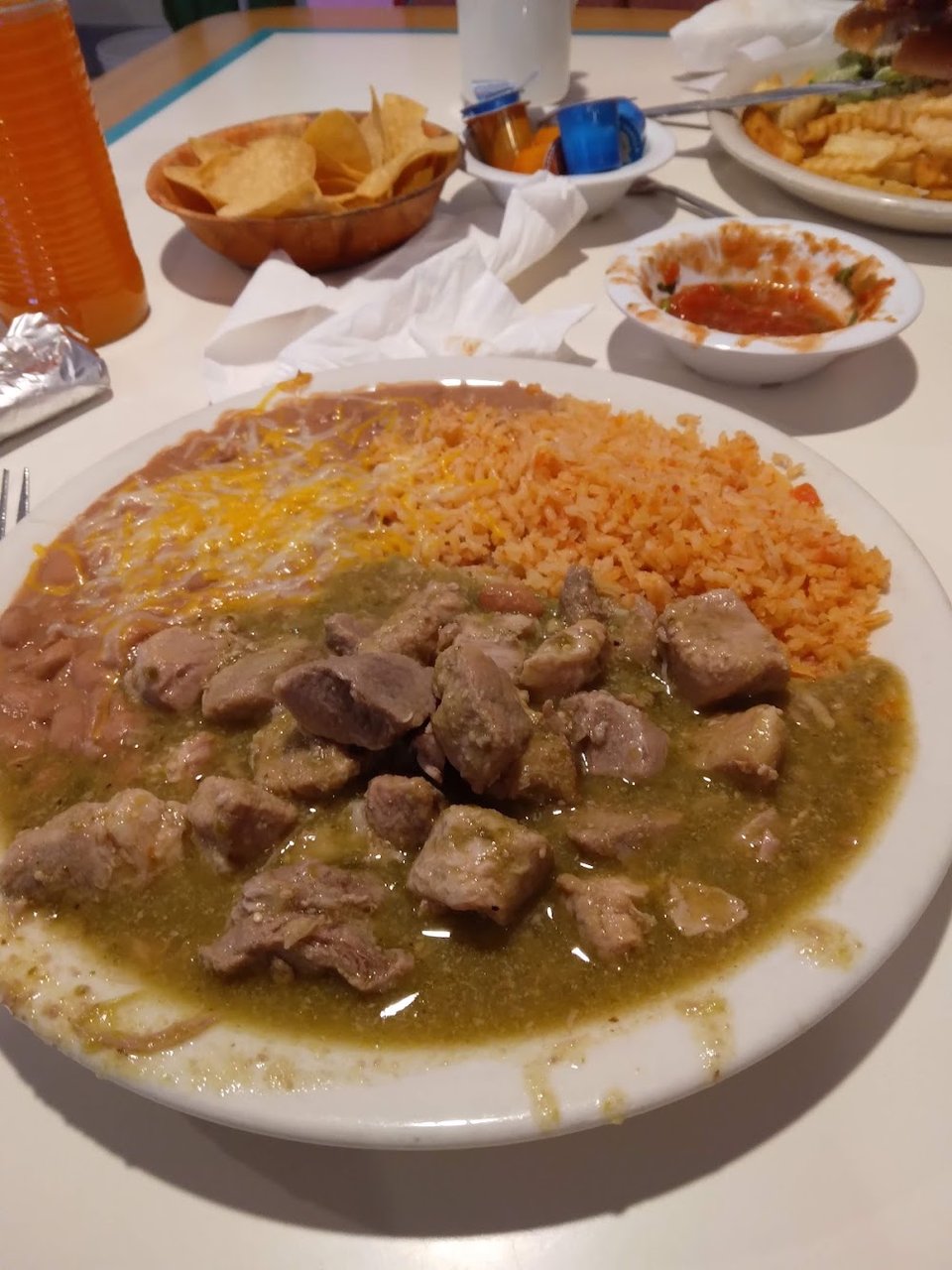 Chile Verde Plate